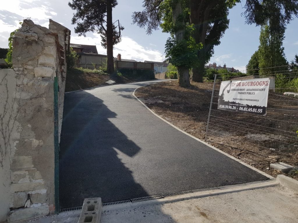allée carrossable enrobé