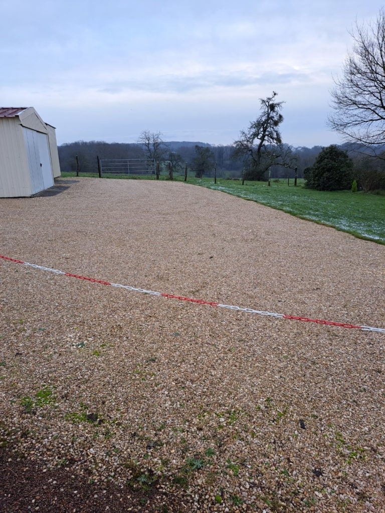 terrassement gravier