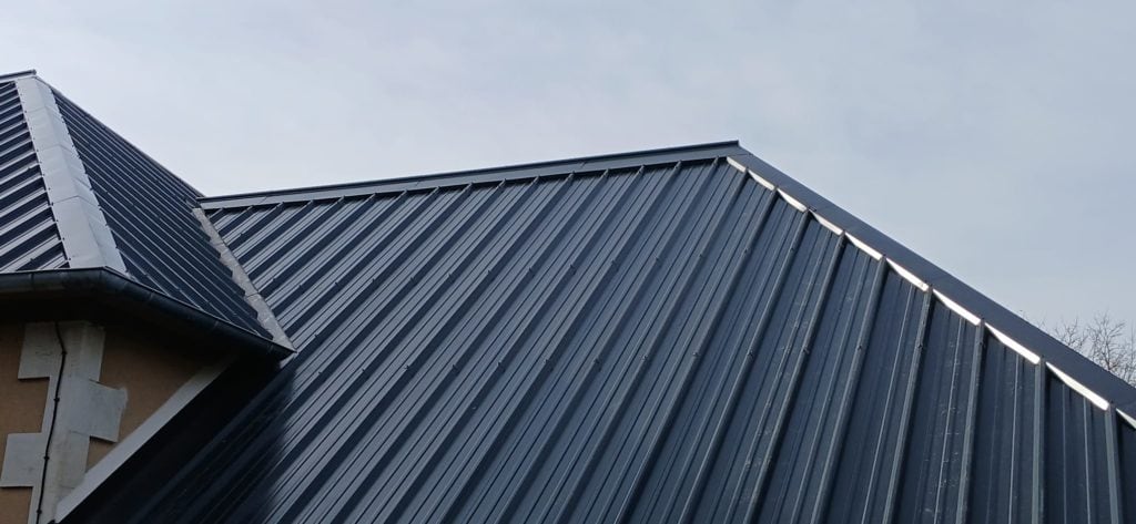 Toiture en bac acier